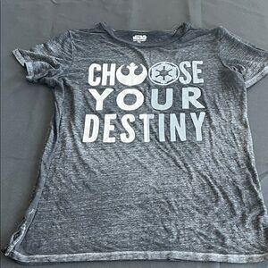 Star Wars Black 'Choose Your Destiny' Tee